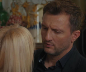 M jak miłość odc. 1920. Dorota (Iwona Rejzner), Bartek (Arkadiusz Smoleński)