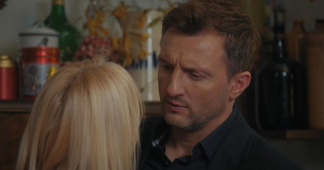 M jak miłość odc. 1920. Dorota (Iwona Rejzner), Bartek (Arkadiusz Smoleński)