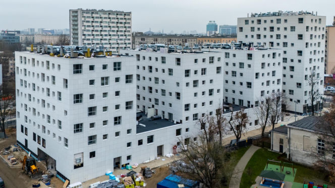 TBS na Ochocie projektu pracowni JEMS Architekci