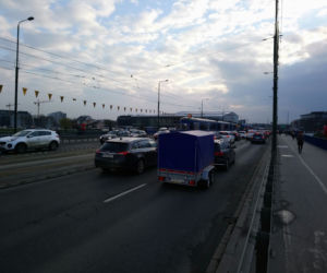 Kraków: Poważny wypadek na rondzie Grunwaldzkim. Karetka zderzyła się z autobusem