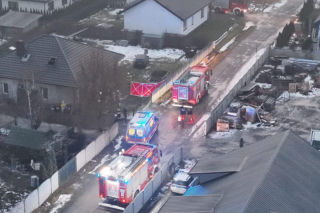 Druga ofiara pożaru w Myjomicach. Nie żyje 38-letnia kobieta