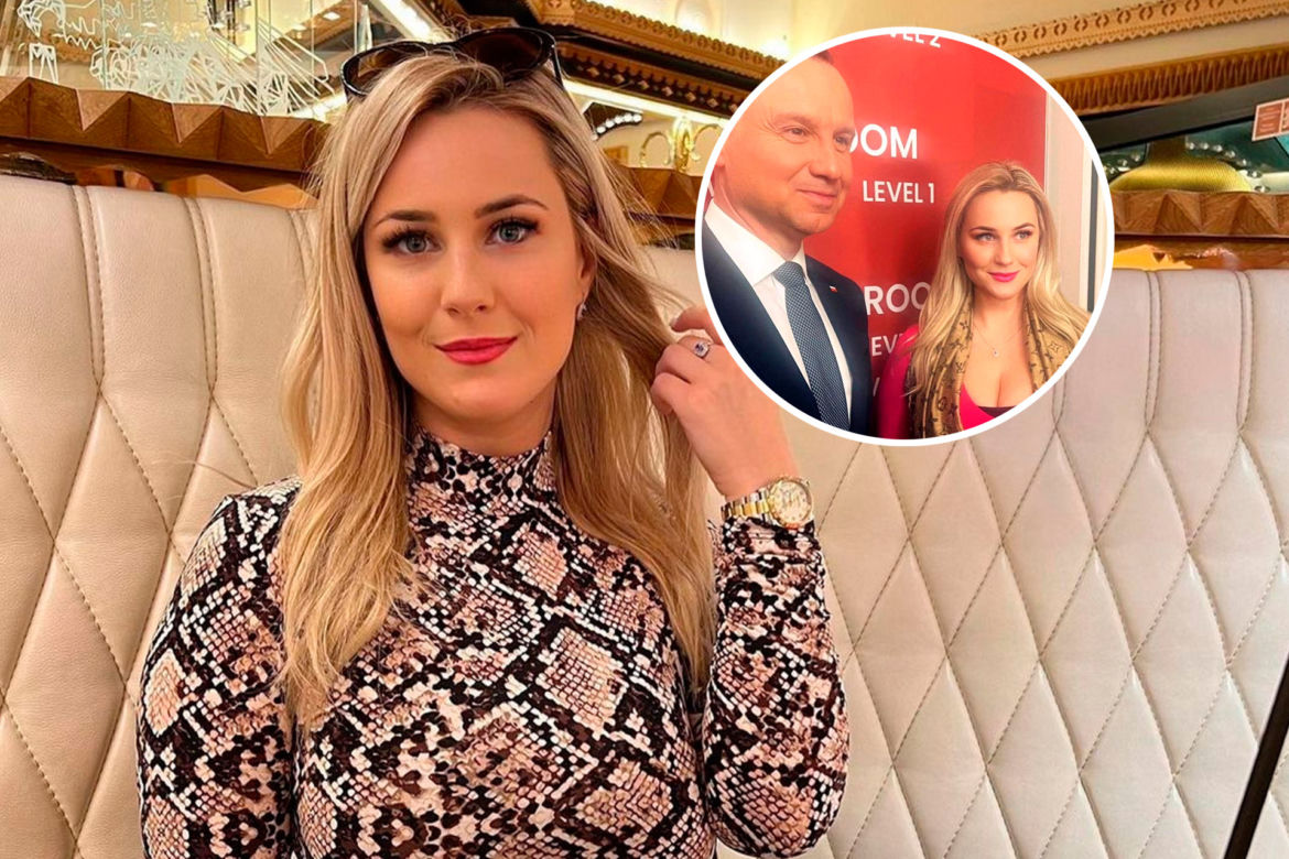 Anna Marisax słynie z ogromnego biustu. Spotkała się z Andrzejem Dudą