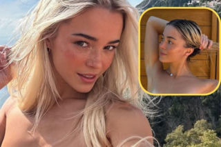 Najpiękniejsza gimnastyczka świata znów kusi i rozpala. Ten kostium ledwo cokolwiek zakrywa