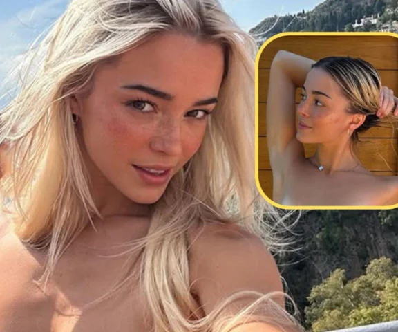 Słynna gimnastyczka nową Pamelą Anderson! Wskoczyła w kostiumik i ogłosiła