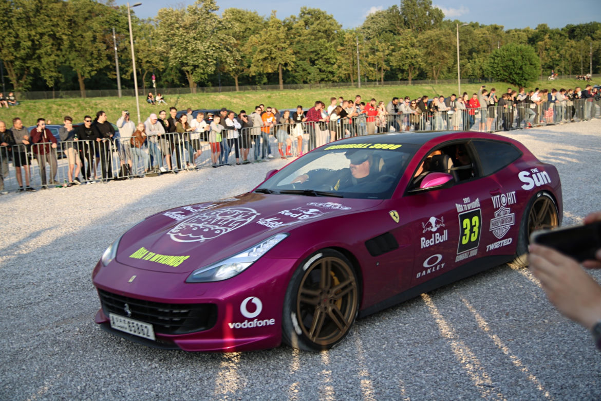 Gumball 3000 2017 w Polsce, Warszawa Stadion Narodowy