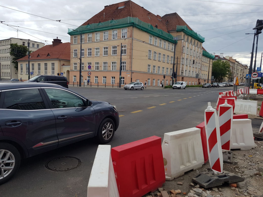 Prace w centrum Olsztyna nabierają tempa
