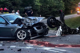Nastolatek w BMW wymusił pierwszeństwo? Zginął motocyklista
