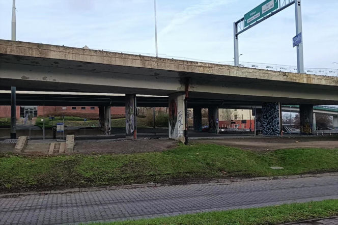 Rozpoczęła się rozbiórka łącznic Trasy Zamkowej