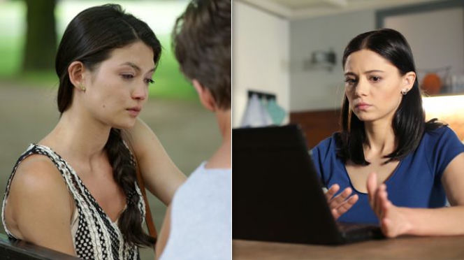 M jak miłość odcinek 1252 Iza (Adriana Kalska) Naomi (Mayu Garlińska-Sakai)