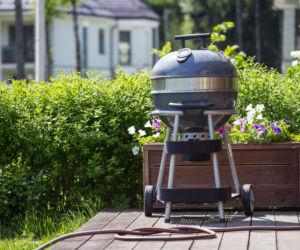 Grill w ogrodzie
