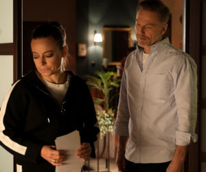 M jak miłość odc. 1933. Magda (Anna Mucha), Andrzej Budzyński (Krystian Wieczorek)