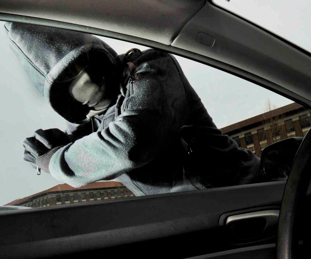 Złodziej, samochód, auto, kradzież