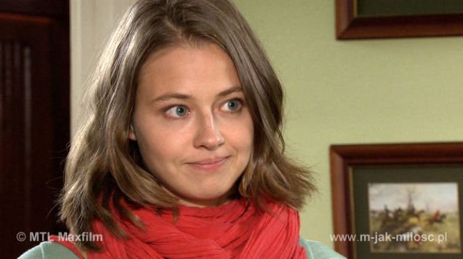 M jak miłość odc. 1018. Eryka Buford (Marta Juras)