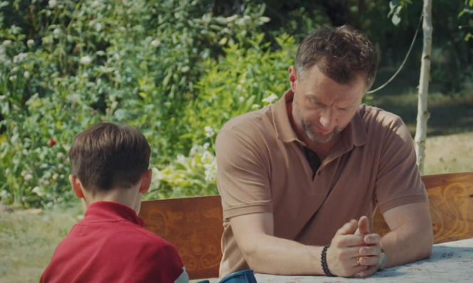 M jak miłość odc. 1899. Franek (Jarosław Śmigielski), Bartek (Arkadiusz Smoleński)