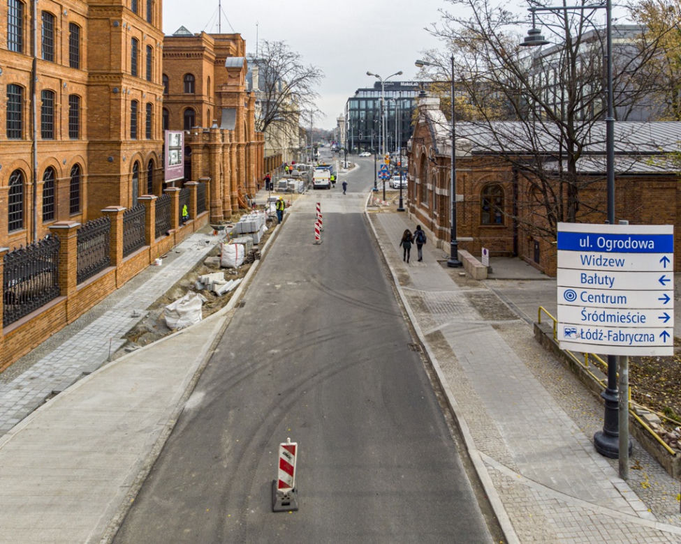Remont ul. Ogrodowej na ukończeniu