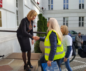 Pracownicy sanepidu w Bydgoszczy wyszli na ulice i zaprotestowali! [ZDJĘCIA]