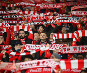 Widzew Łódź - Lech Poznań: Zdjęcia kibiców i zawodników z meczu 24. kolejki PKO BP Ekstraklasy