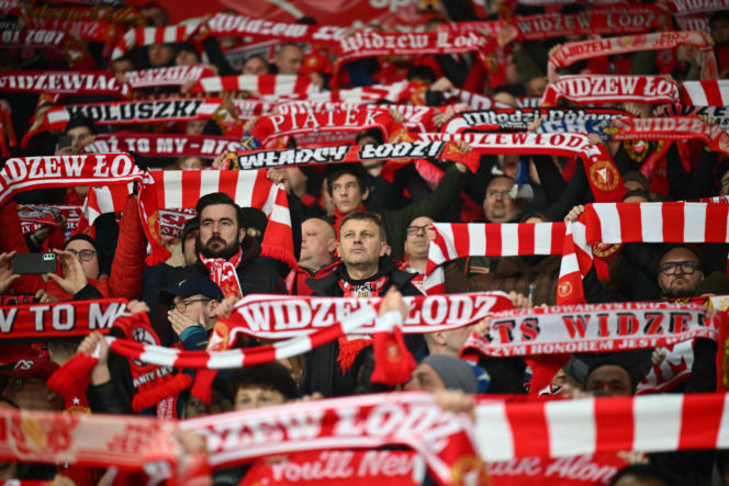 Widzew Łódź - Lech Poznań: Zdjęcia kibiców i zawodników z meczu 24. kolejki PKO BP Ekstraklasy