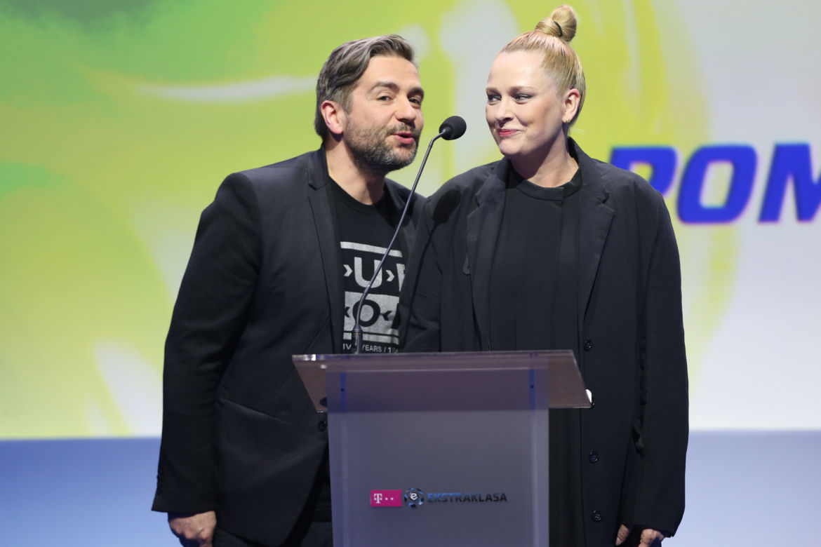 Katarzyna Nosowska i Paweł Krawczyk po ślubie