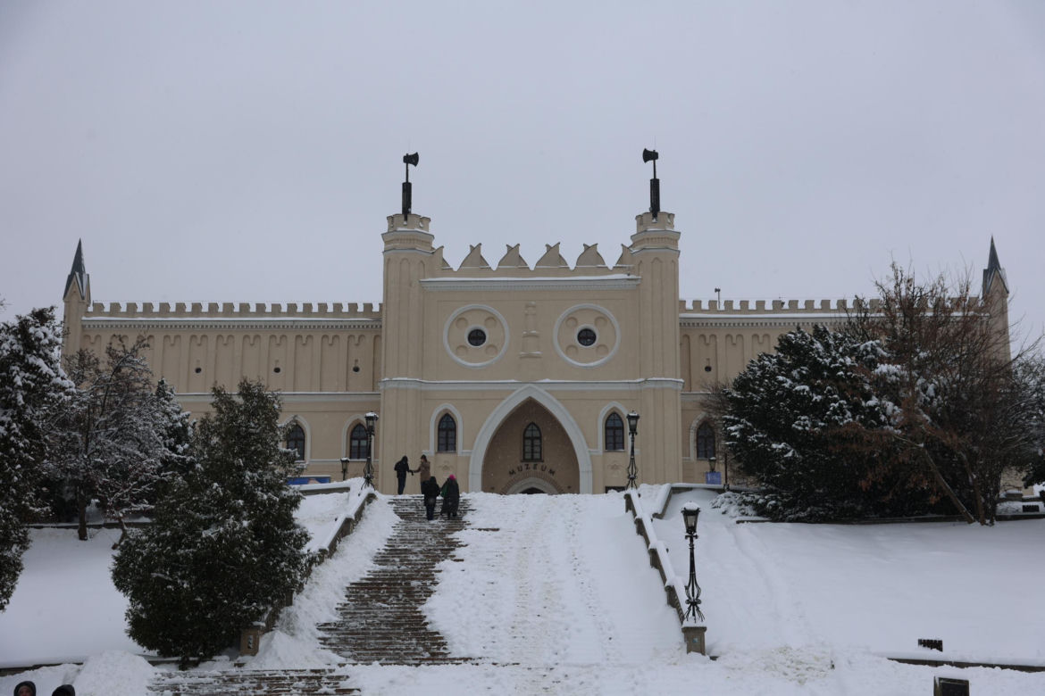 Śnieżyca w Lublinie