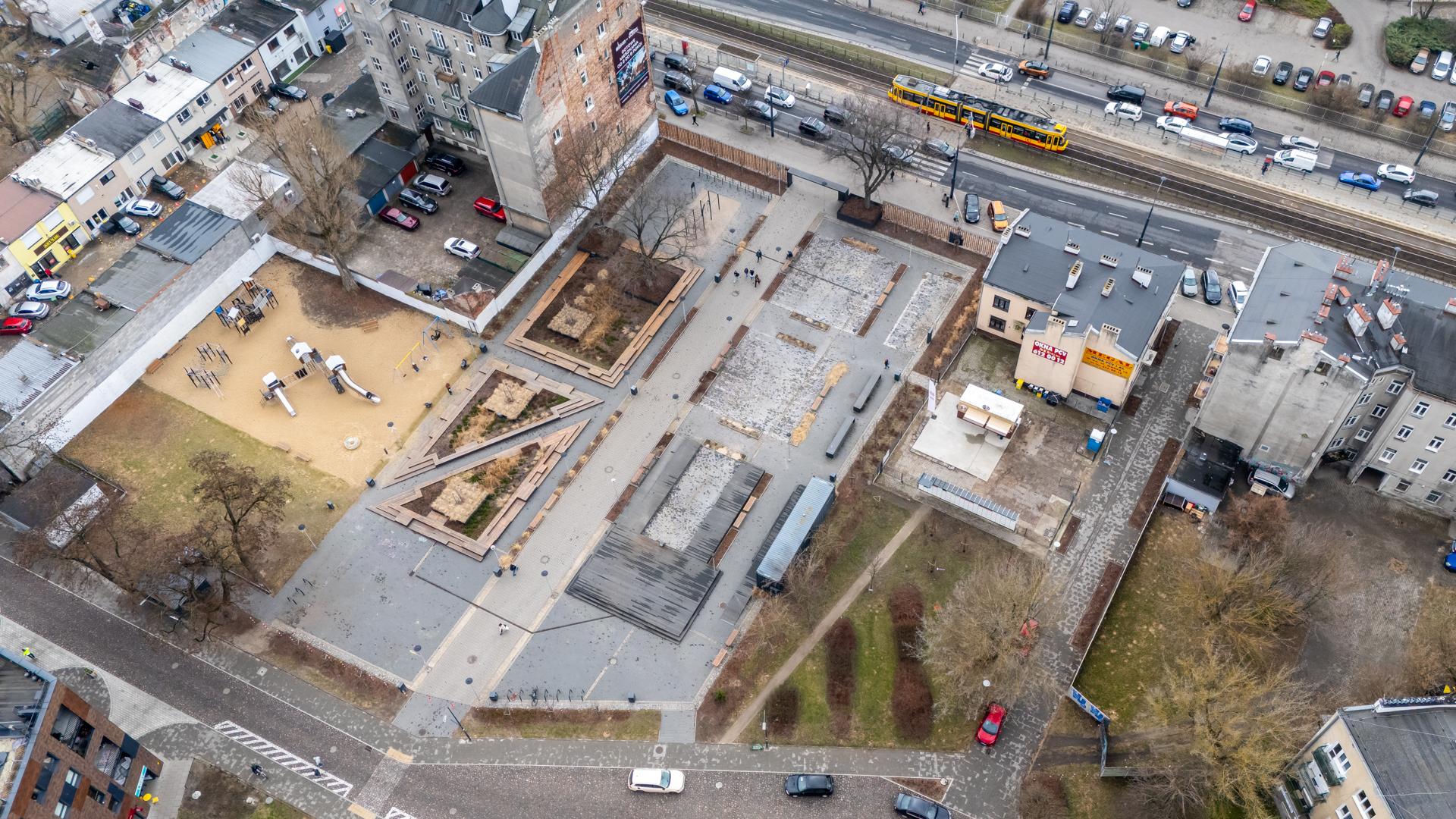 Centrum Lokalne Kamionek w Warszawie wiosną 2026 r.