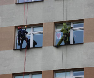 Alpiniści dla WOŚP dali radość małym pacjentom z Uniwersyteckiego Szpitala Dziecięcego w Lublinie