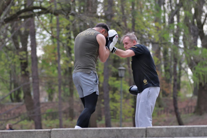 Łukasz Mejza uczył boksu pod chmurką Przemysława Czarneckiego