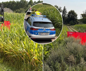 Pojechał na posesję. Nie zauważył, że na drodze leży jego brat. Na ratunek było za późno