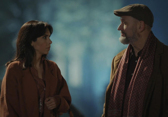 M jak miłość, odcinek 1923. Aneta (Ilona Janyst), Wójcik (Jakub Kornacki)