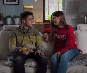 M jak miłość odcinek 1450, Mateusz (Krystian Domagała), Lilka (Monika Mielnicka)