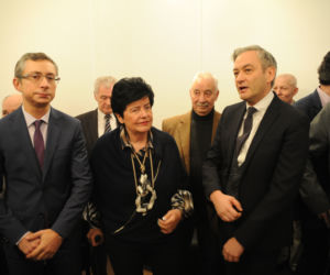 Otwarcie biura poselskiego Roberta Biedronia, Joanny Senyszyn i Marka Rutki w Słupsku