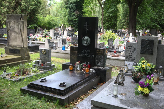 Ktoś zniszczył grób ukraińskiego pisarza
