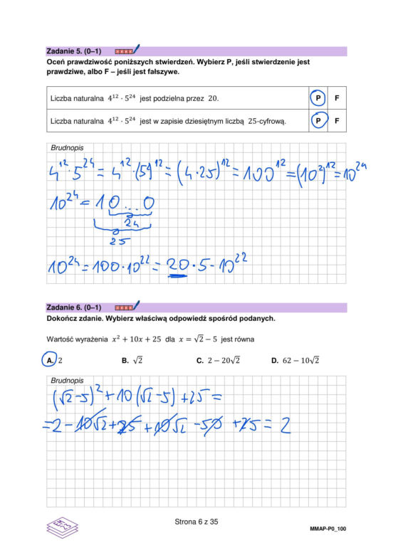Matura 2026: matematyka. Odpowiedzi z matematyki 5.05.2026