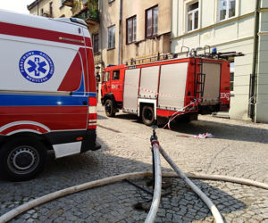 Pożar kamienicy na Starym Mieście w Lublinie!