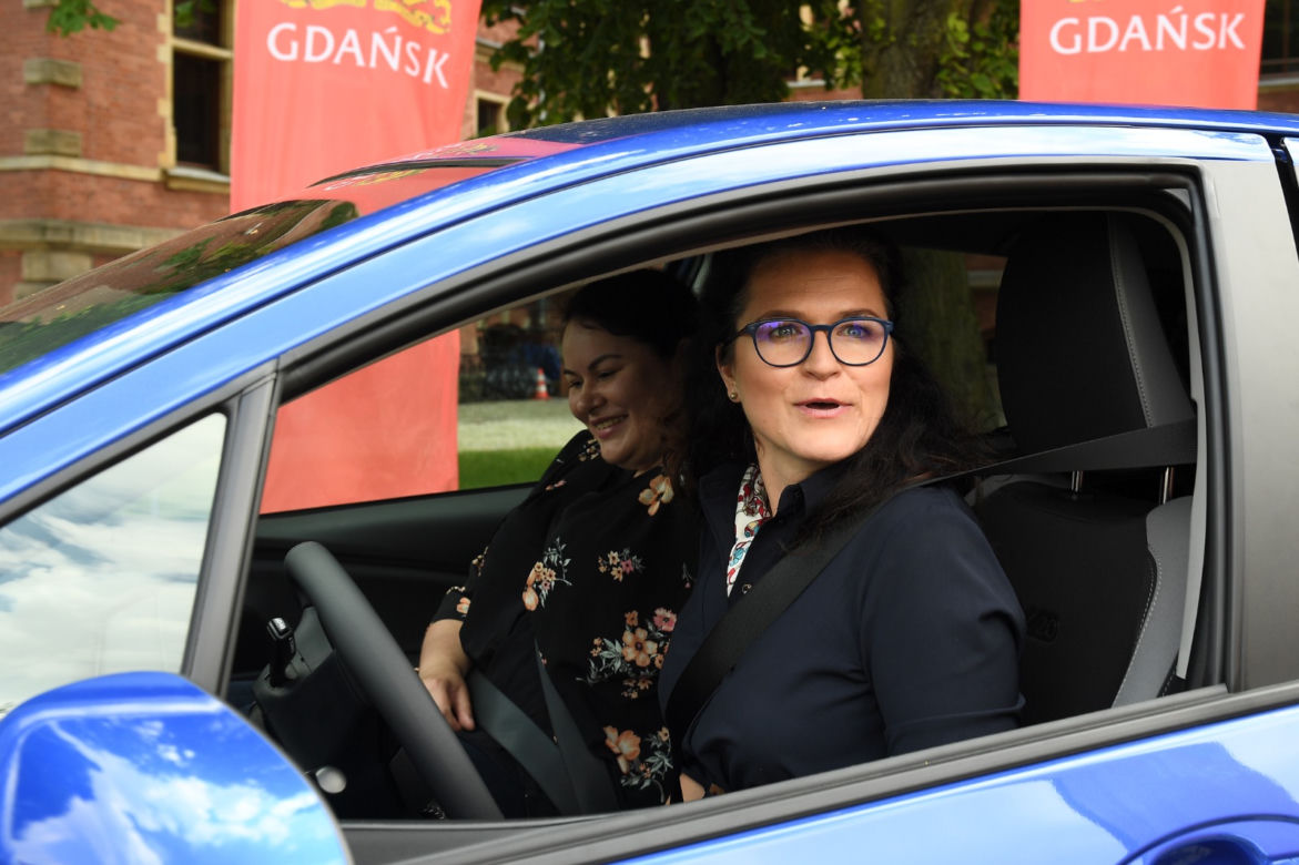 Gdańsk: Dostała samochód od miasta, bo płaci podatki [ZDJĘCIA]