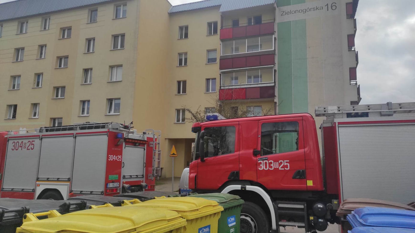 Straż pożarna na Zielonych Wzgórzach. Przypalony garnek zaalarmował służby