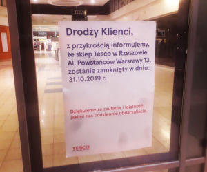 Zamknięcie Tesco w Rzeszowie lada dzień