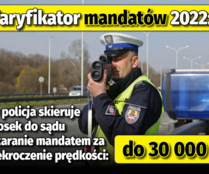 Taryfikator mandatów 2022 
