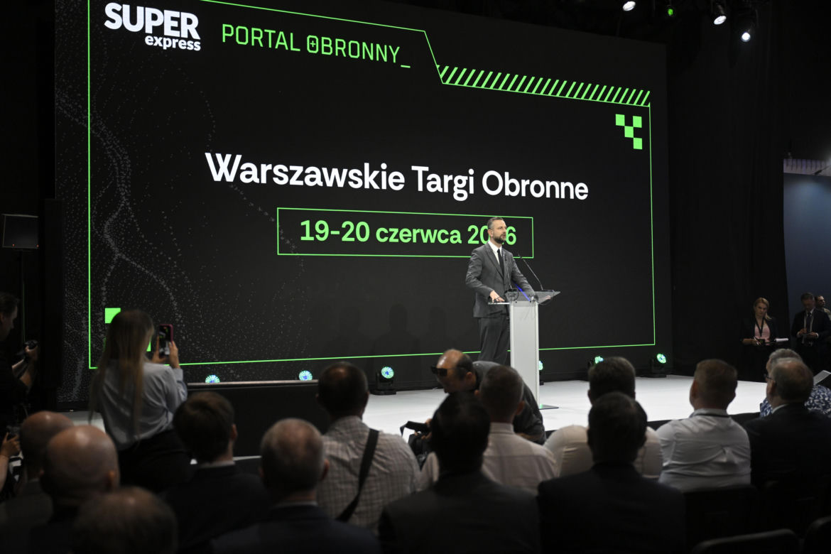Władysław Kosiniak-Kamysz na warszawskich Targach Obronnych w Expo XXI