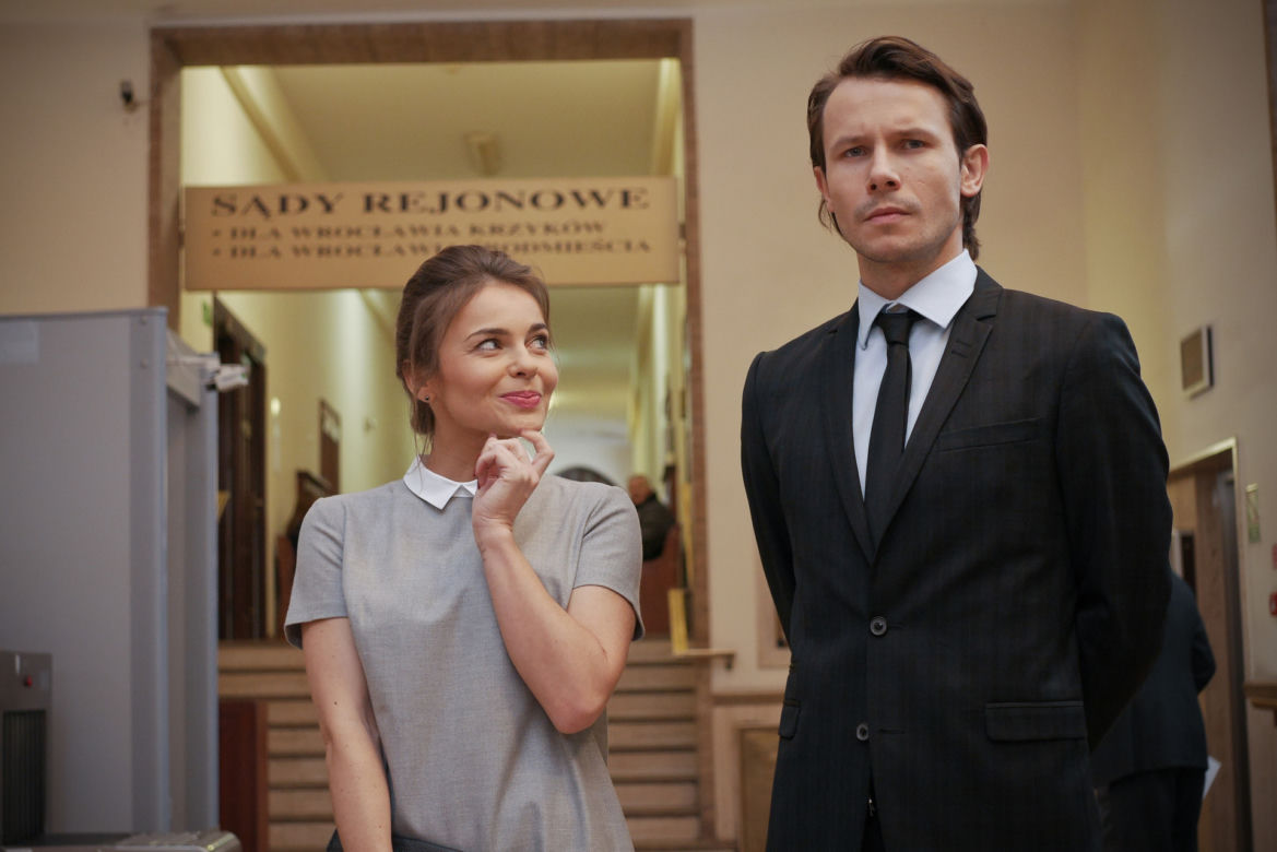 Pierwsza miłość, Sylwia (Edyta Herbuś), Radek (Mateusz Banasiuk)