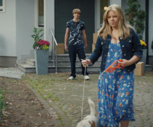 M jak miłość odc. 1901. Lenka (Olga Cybińska), Hubert (Leon Hausner)