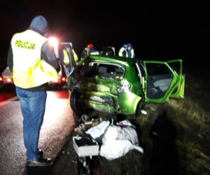 Wypadek pod Radomskiem w Łódzkiem