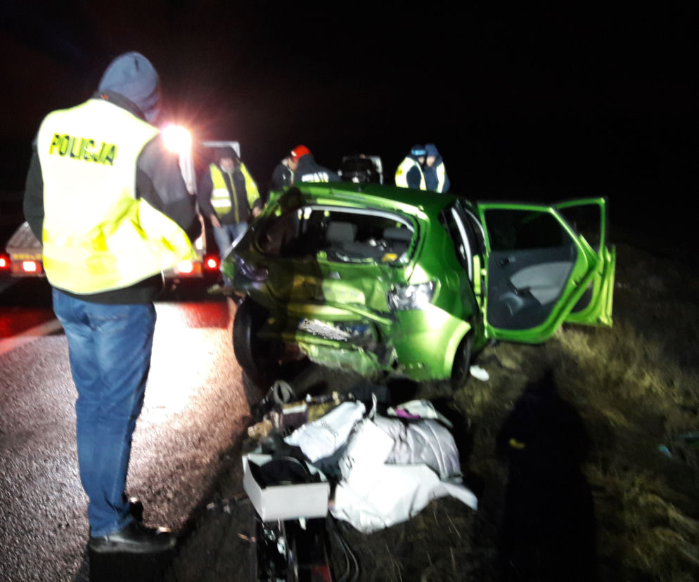 Wypadek pod Radomskiem w Łódzkiem