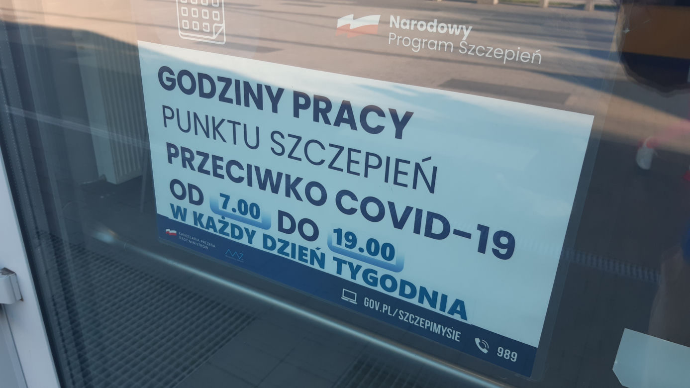 W Tarnowie otwarto Miejski Punkt Szczepień Powszechnych. Zobacz zdjęcia!