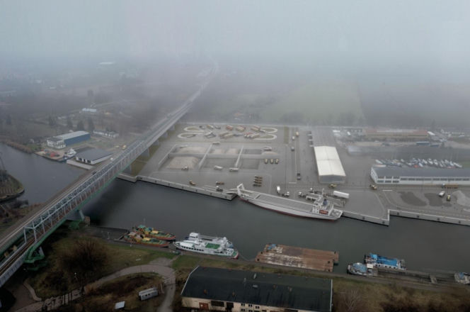 Wizualizacja terminala przy Radomskiej