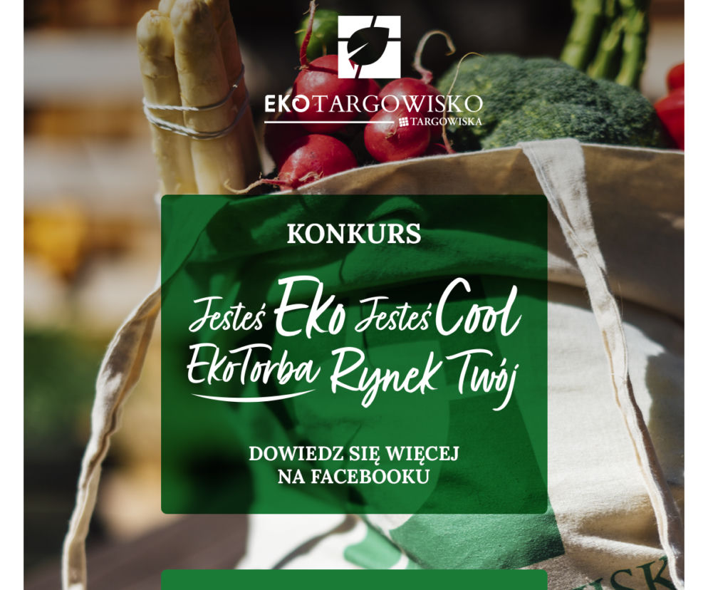Jesteś eko jesteś cool ​ekotorba rynek cool
