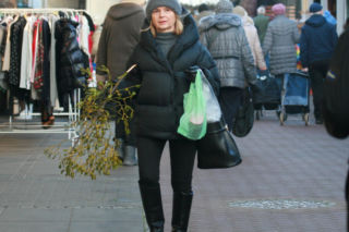 Małgorzata Tusk na przedświątecznych zakupach