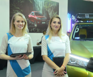Hostessy na targach Poznań Motor Show 2018