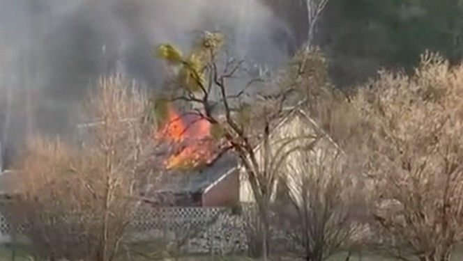 Pożar domu Jaciska