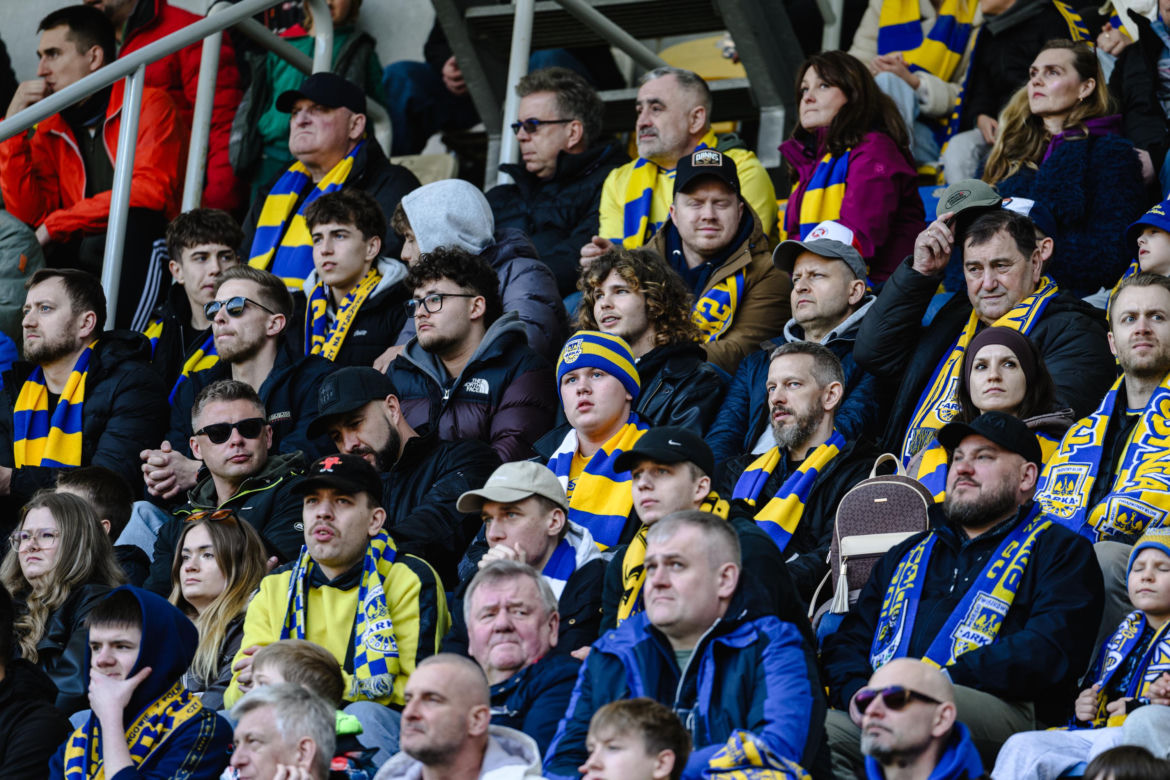Arka Gdynia - Jagiellonia Białystok: Zdjęcia kibiców i zawodników z meczu 29. kolejki PKO BP Ekstraklasy